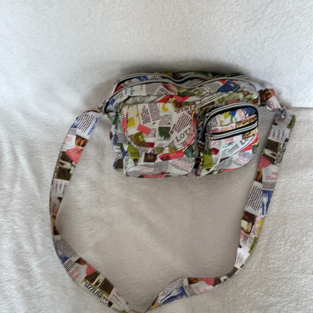 Jeanne Lottie Vintage Stylish Multicolor Crossbody Bag